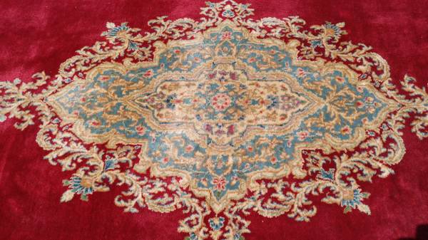 Large IRAN IMPERIAL KERMAN Area Rug - 14.5' x 9.5' Excellent Condition ...