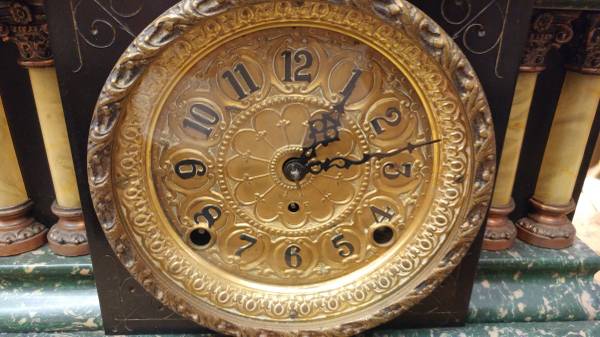 Seth Thomas Mantle Clock Late 1800's - Works Great - Beautiful - Long ...