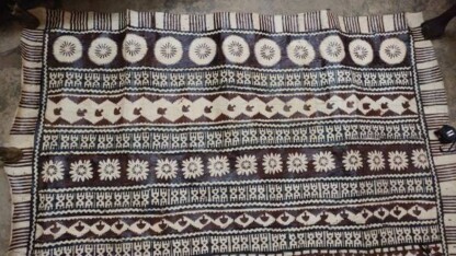 Antique Hawaiian Tapa Cloth Vintage Fabric - Hand Made Beautiful - Long ...