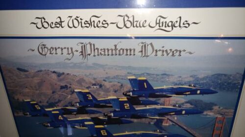 1998 Blue Angels Signed Matted Framed Photo San Francisco - Long Valley ...