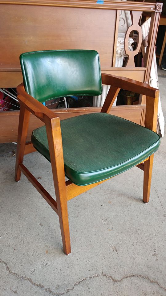 Gunlocke mid best sale century chair