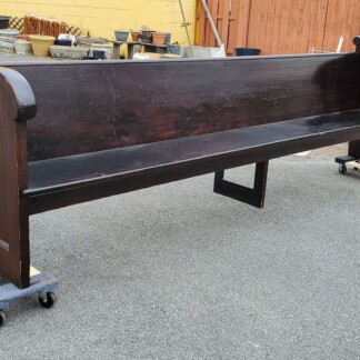 church pew bench seat