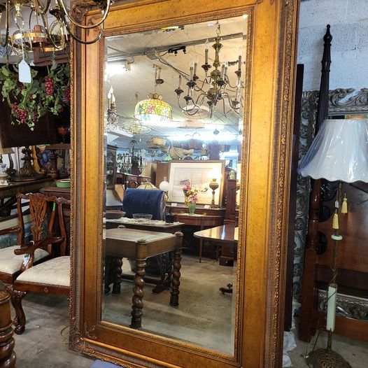 Extra Large Designer Mirror 7 7 X 4 7 Wood Frame And Beveled Mirror   280745284 5493673464064669 7533028552346807279 N 