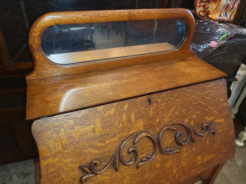 antique reception desk