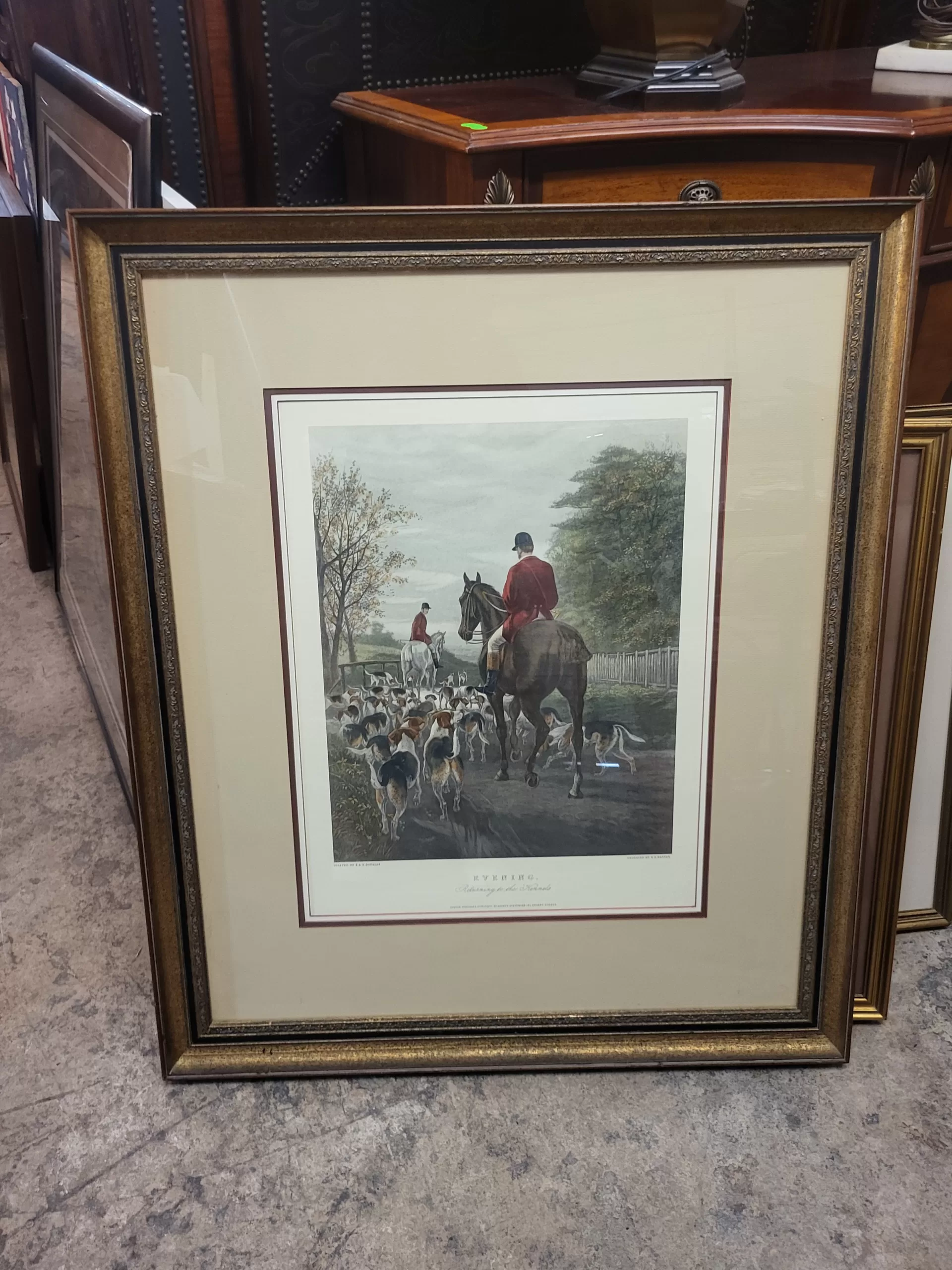 Framed Print of E.A.S. Douglas 